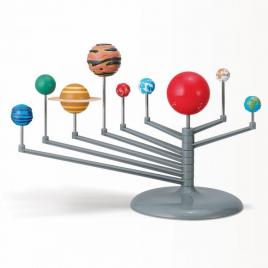 Set educativ „invata si picteaza sistemul solar”, 7 culori