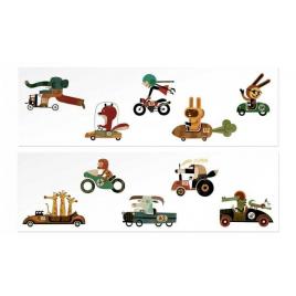 Tatuaje cursa auto, londji