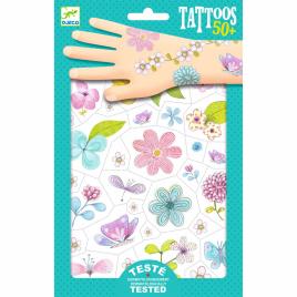 Tatuaje flori de camp, djeco