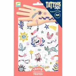 Tatuaje fluorescente vise frumoase, djeco