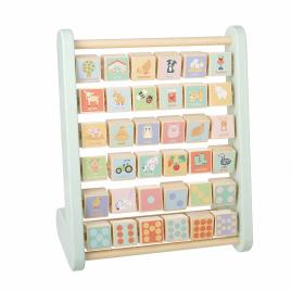 Abac alfabet cu animale de ferma, orange tree toys