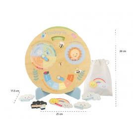 Ceas meteo, orange tree toys