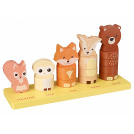 Joc de numarat cu animale, orange tree toys