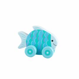 Jucarie de impins pestisor, orange tree toys