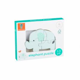Puzzle elefant din lemn, orange tree toys