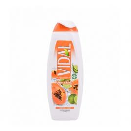 Gel de dus papaya si lime vidal 500 ml