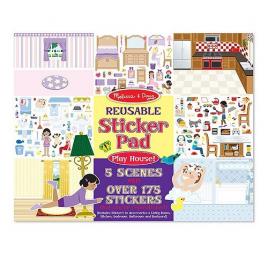 Colectia de abtibilduri reutilizabile casa mea melissa and doug
