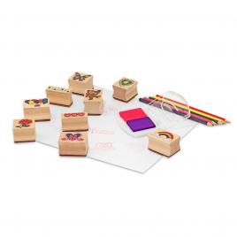 Set de stampile prietenie melissa and doug