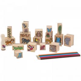 Set stampile jungla melissa and doug