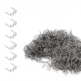 Set 500 capse pentru pistol de lipit, reparat si sudat plastic, ijoynewk, cleme model tip s, 0.8mm