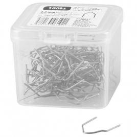 Set capse pentru pistol de lipit/sudat plastic, pentru fisuri interne, 0.8 mm, 100 buc