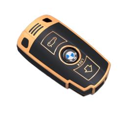 Husa de protectie premium pentru cheie auto, elegance luxury cover key, compatibila cu bmw e60 e61 e70 e81 e87