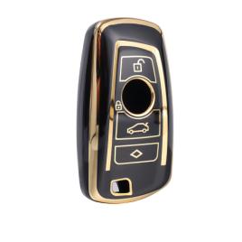 Husa de protectie premium pentru cheie auto, elegance luxury cover key, compatibila cu bmw x1, x3, x4, i3, m3,