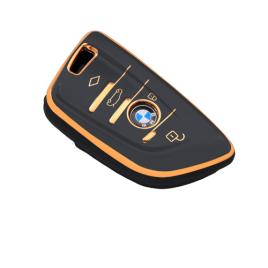 Husa de protectie premium pentru cheie auto, elegance luxury cover key, compatibila cu bmw x1 x3 x5 x6 x7 1 3