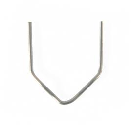 Pachet capse 400buc pentru pistol lipit plastic / rezerve cleme, 0.8mm