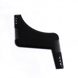 Pieptene beard shaper pentru conturarea barbii cu 2 capete