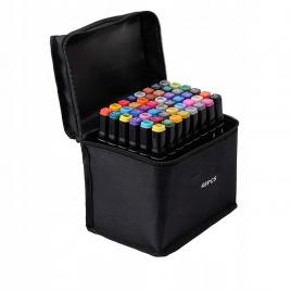 Set 48 markere alcool, ilogic, multicolor
