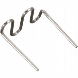 Set de capse de 1000 buc pentru reparatii plastice, sudor si pistol de lipit, 0,8 mm, model tip s pentru piese