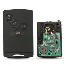 Card renault clio 4 2012-2016, captur 2013-2016 cu 4 butoane, keyless 434 mhz