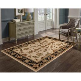 Covor dreptunghiular, model vetro 1339w, crem bej