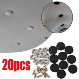 Kit 20 capse tapitate pentru reparatia plafonului auto, compatibil audi, skoda, bmw, vw, opel si alte modele,