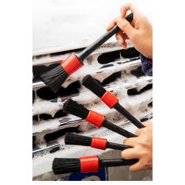 Set 5 pensule profesionale pentru detailing auto de interior si exterior, webdex
