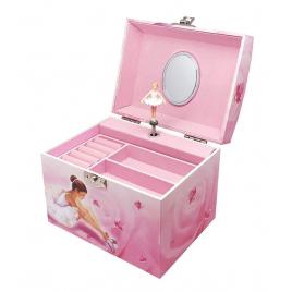 Cutie muzicala cu perle - balerina
