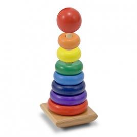 Piramida curcubeu melissa and doug