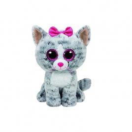 Plus pisica gri kiki 24 cm ty