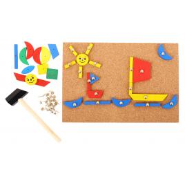 Set de creatie - forme din lemn