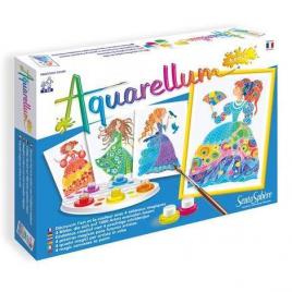 Set pictura aquarellum junior printese flori