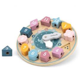 Ceas educativ cu forme geometrice polarb