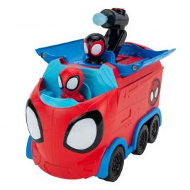 Vehicul transformabil cu 3 personaje paienjenelul marvel