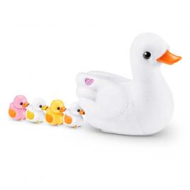 Jucarie de plus interactiva pets alive - mama rata si bobocii sai