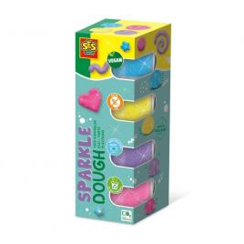 Plastilina stralucitoare 4 culori
