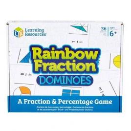 Joc domino - rainbow fraction