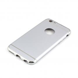 Husa forcell 3 in 1 plastic, iphone 6 /6s, argintiu