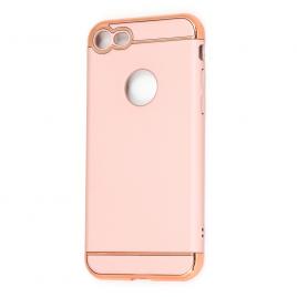 Husa forcell 3 in 1 plastic, iphone 7, roz