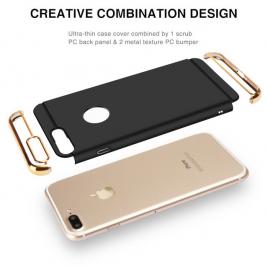 Husa telefon apple iphone 8 ofera protectie 3in1 ultrasubtire lux black matte