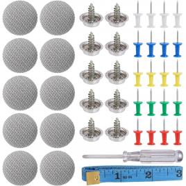 Kit 65 capse, aisdelu�, pentru reparatia plafonului auto, compatibil audi, opel, bmw, vw, usor de instalat,