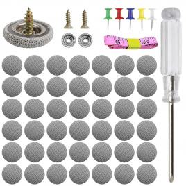 Kit 70 capse, pentru reparatia plafonului auto, compatibil audi, opel, bmw, vw, bej