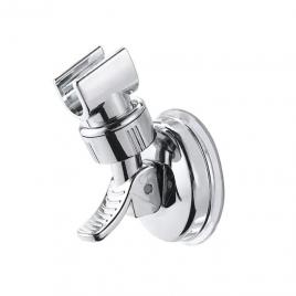 Suport cu ventuza pentru para de dus, ywx, abs, detasabil, montare pe perete, ventuza, rotire 360�, argintiu