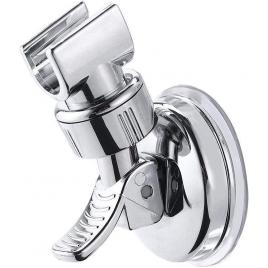 Suport para dus, rotire 360grade, plastic, argintiu