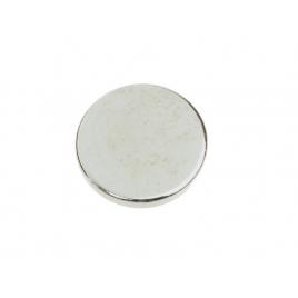 Magnet de neodim, 20x3mm, argintiu