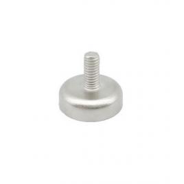 Magnet oala neodim 20mm cu tija filetata