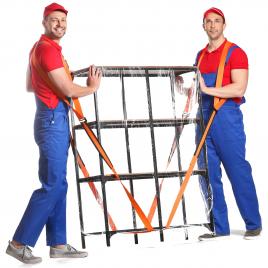 Set 2 curele ajustabile, ham pentru 2 persoane pentru ridicare/transport greutati