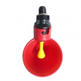 Set 24 adapatori pentru pui, pvc, rosu