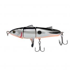 Vobler cu coada rotativa 360 grade cu 3 sectiuni 11cm 24g, articulatii multiple, momeala bionica pentru apa dulce si sarata, ochi 3D si 2 acore triple, naluca de suprafata, model 1