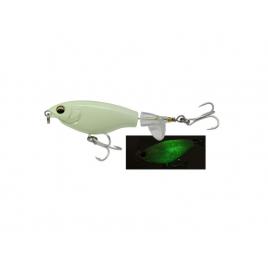 Vobler de suprafata cu coada rotativa 75mm 6g, FISHINGBOX MAKE FISHING BETTER, momeala pescuit la suprafata, plutitor, zgomot puternic, model 4