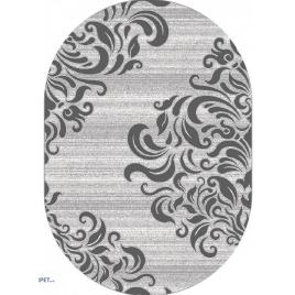 Covor living, model oval mira 24031 691, gri